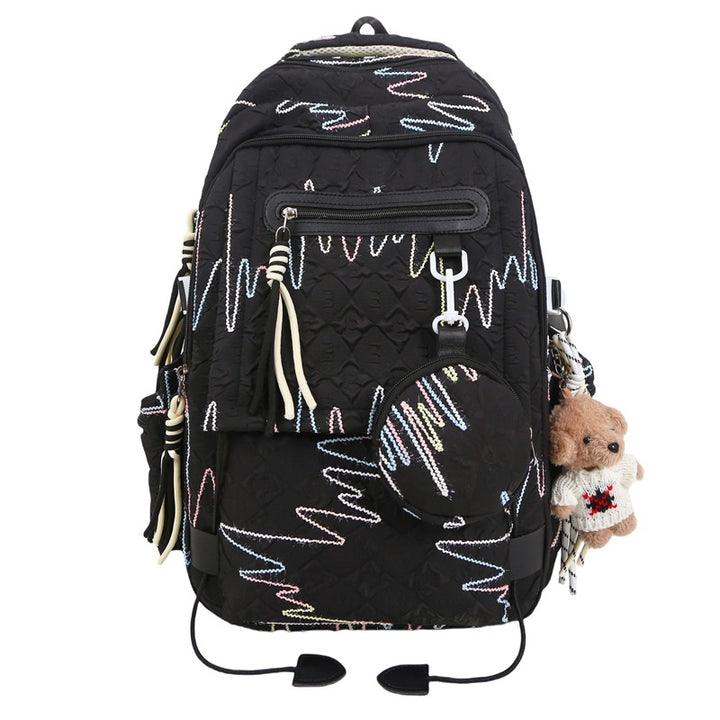 Trendiger bestickter Rucksack