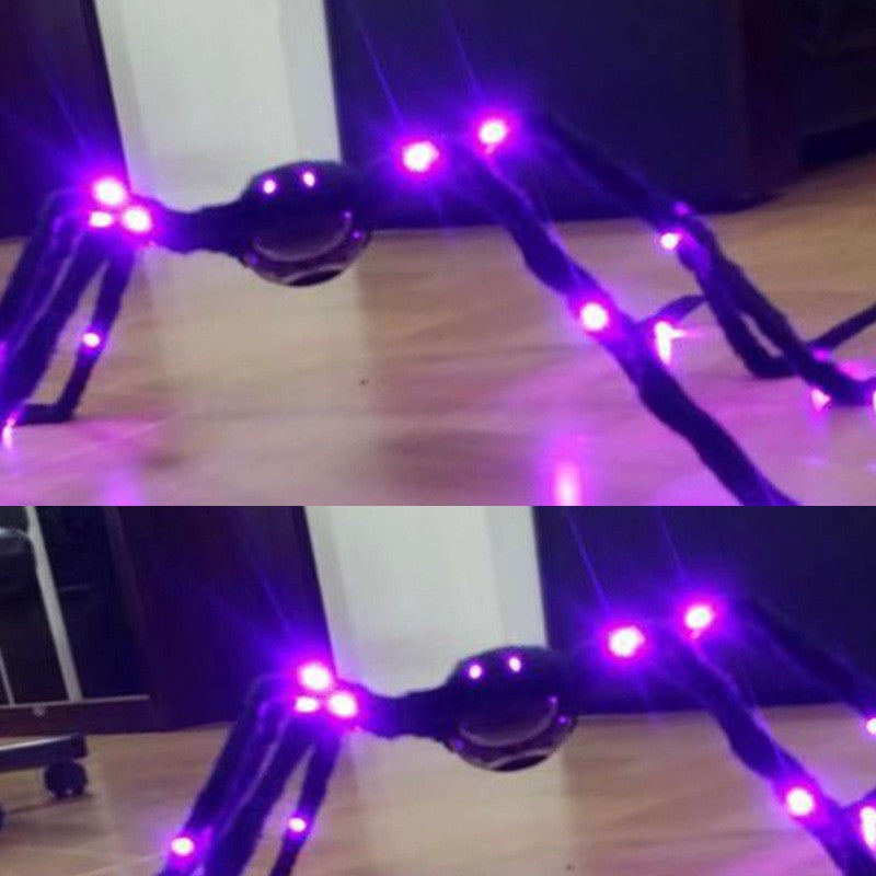 LED Leuchtende Spinnen Dekoration Karnz