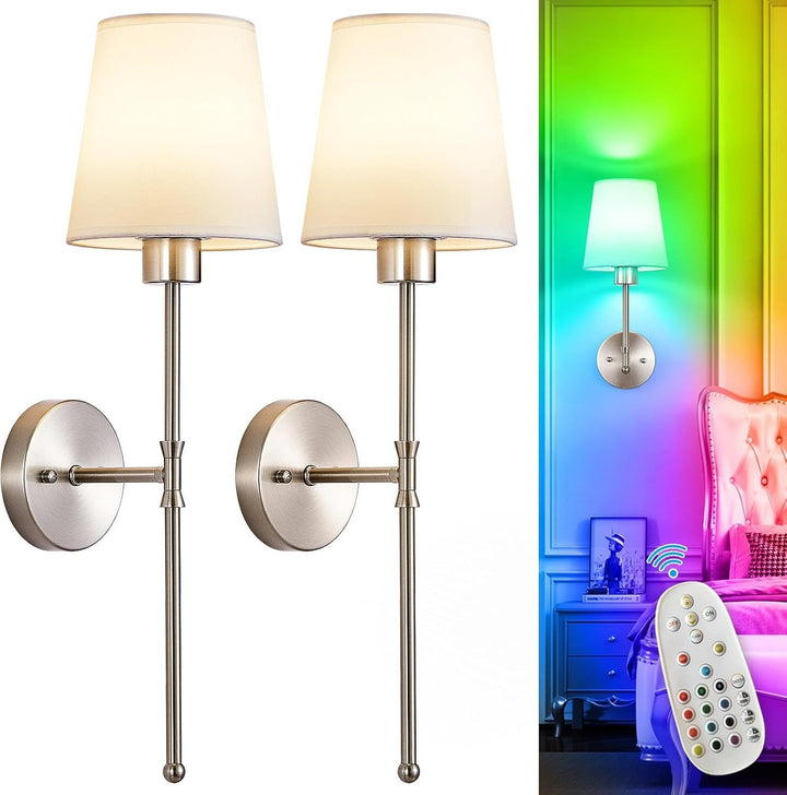 Moderne Bluetooth Fernbedienung Wandleuchte