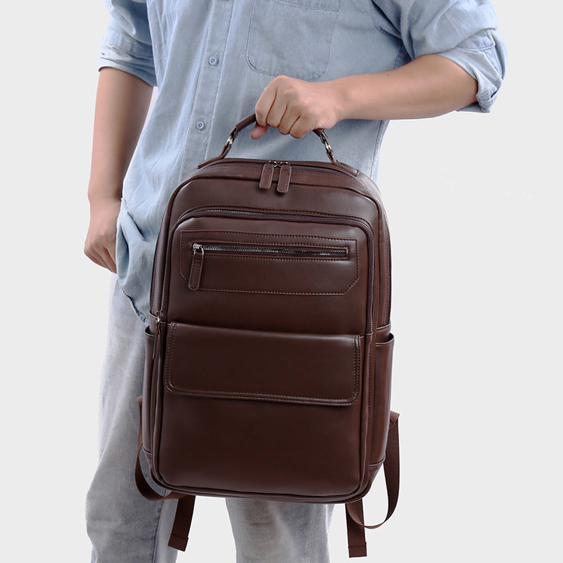 Executive Leder Rucksack Karnz