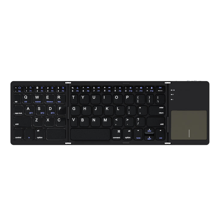 Faltbare drahtlose Touchpad-Tastatur Karnz
