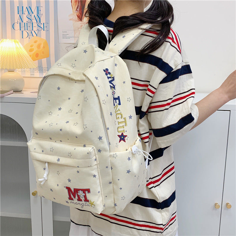 Stylischer mit Sternen verzierten Cordura-Rucksack Karnz