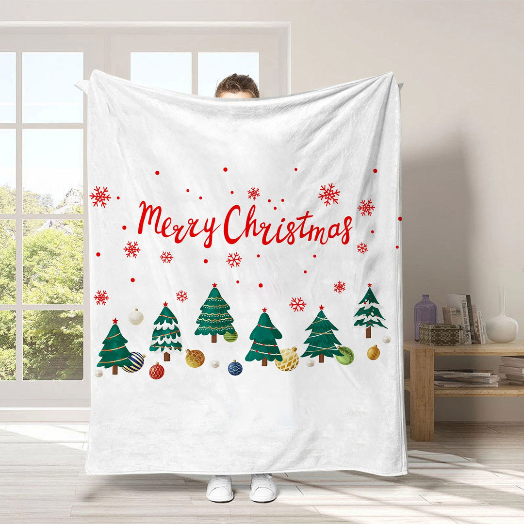Urlaubsbedingte Fleece-Wurfdecke