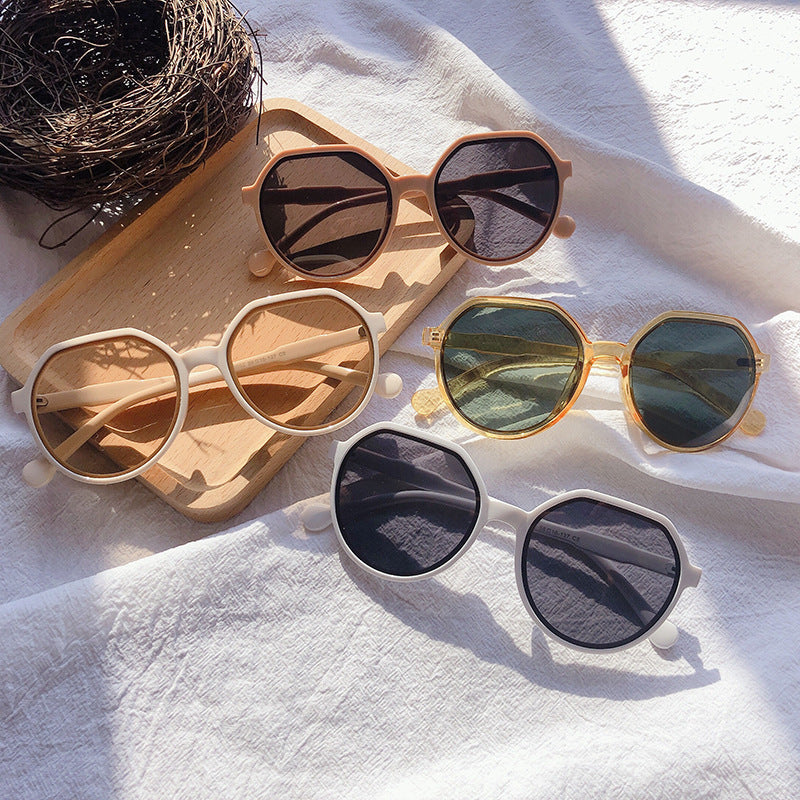Damen modische achteckige Sonnenbrille Karnz