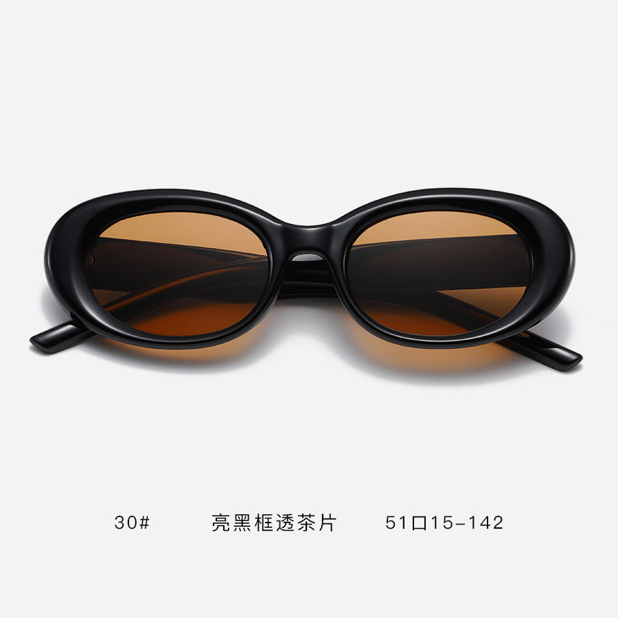 Damen Designer-Sonnenbrille im modernen Maskenformat Karnz