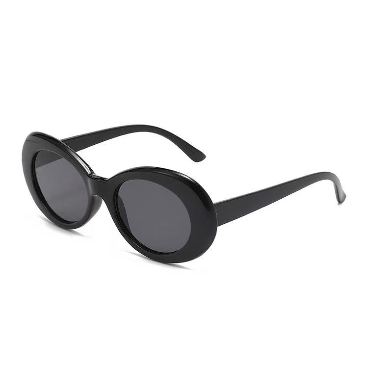 Damen Stilvolle Sonnenbrille mit ovalem Rahmen Karnz