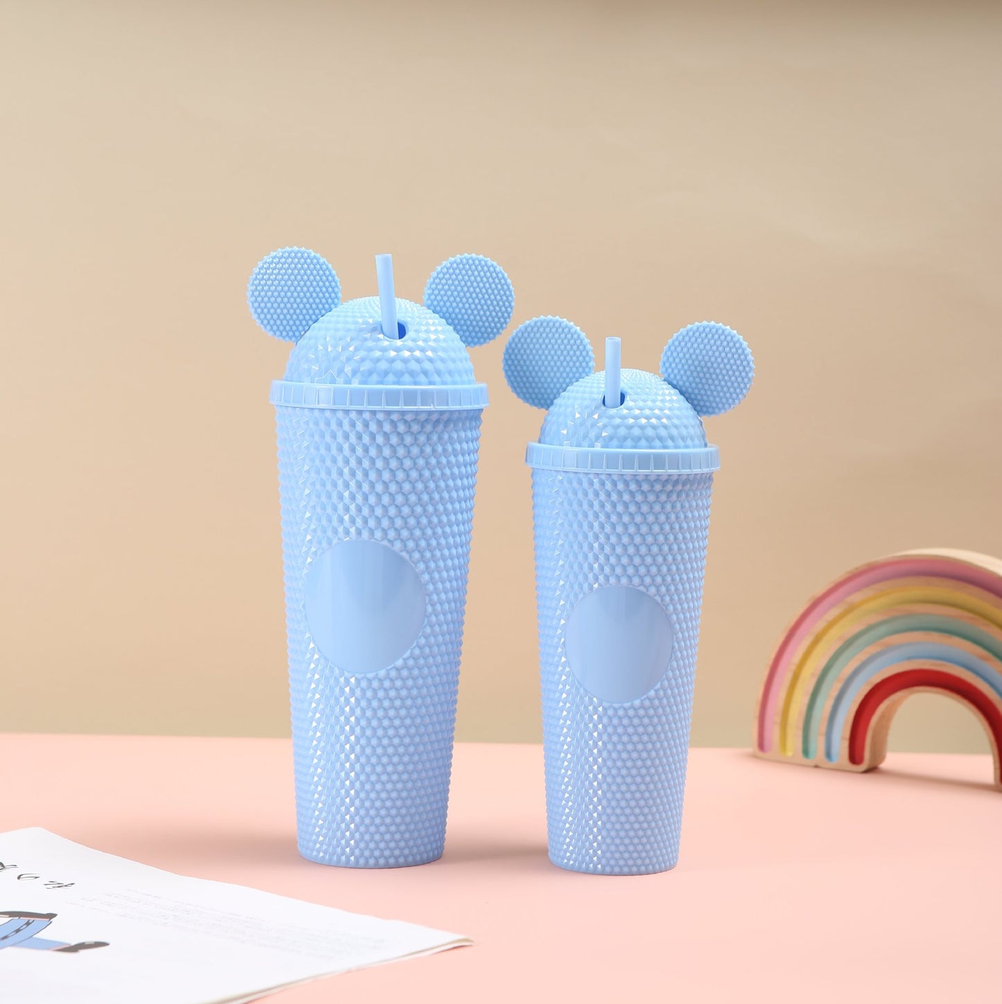Damen Trendige und verspielte Becher mit Mickey-Maus-Ohren Karnz