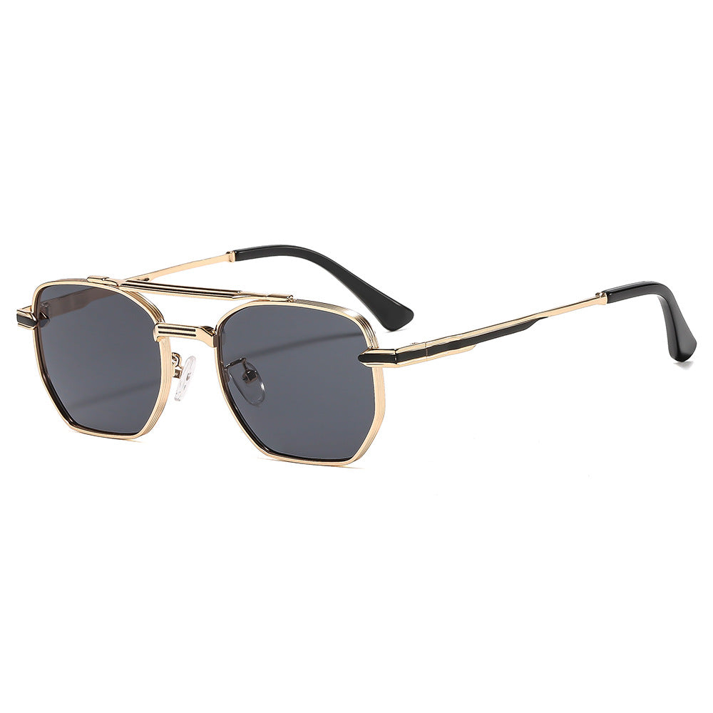 Damen Elegante Sonnenbrille im Retro-Stil mit einem luxuriösen Rahmen Karnz