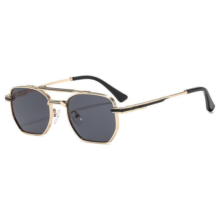 Damen Elegante Sonnenbrille im Retro-Stil mit einem luxuriösen Rahmen Karnz