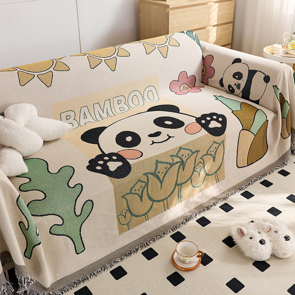 Dekorative Panda Werfendecke