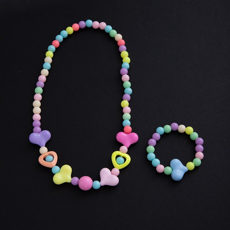 Schmuck-Set mit Blumenmotiven Karnz