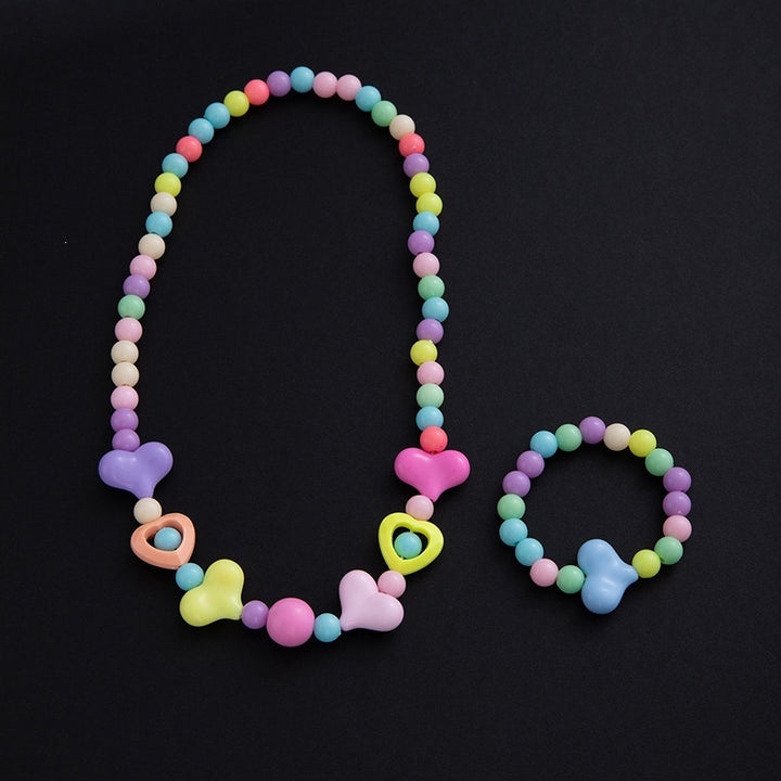 Schmuck-Set mit Blumenmotiven Karnz