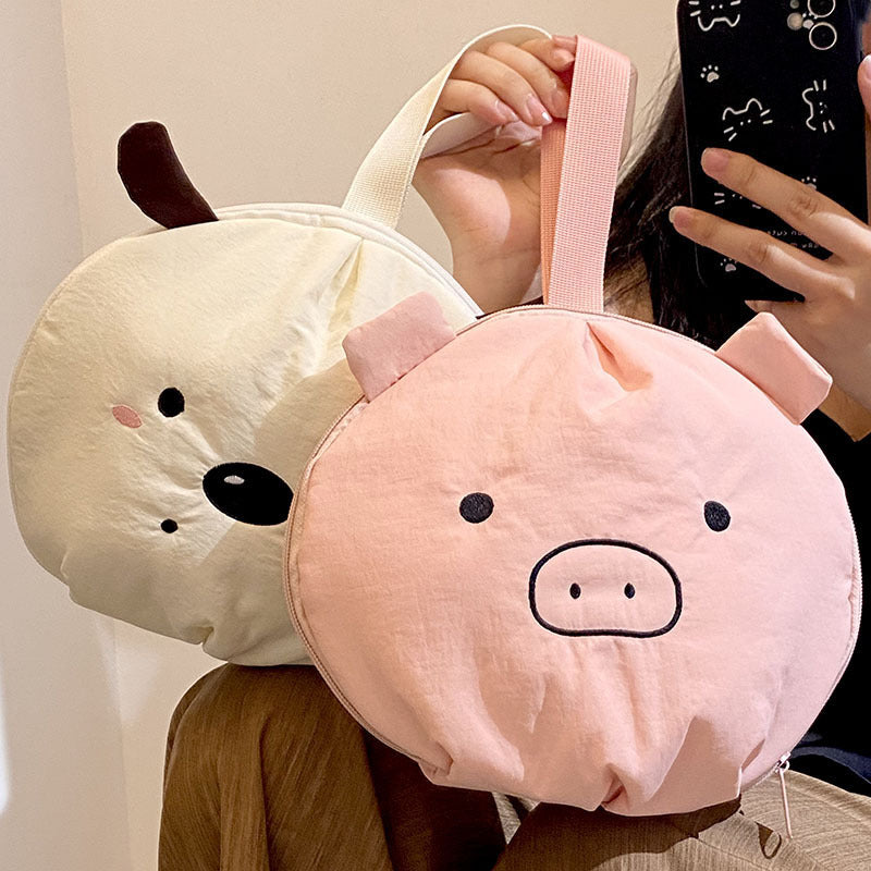 Kosmetiktasche Im Süßen Schweinemotiv Karnz