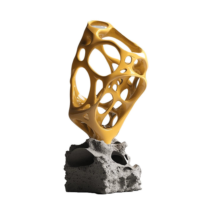 Moderne abstrakte geometrische Skulptur