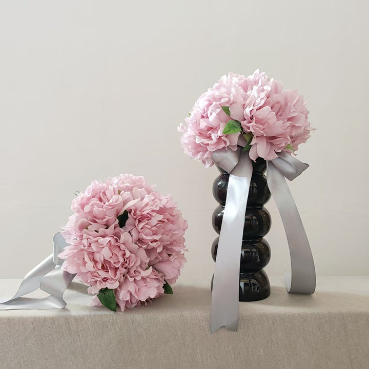 Eleganter Kunstblumen-Hochzeitsstrauß