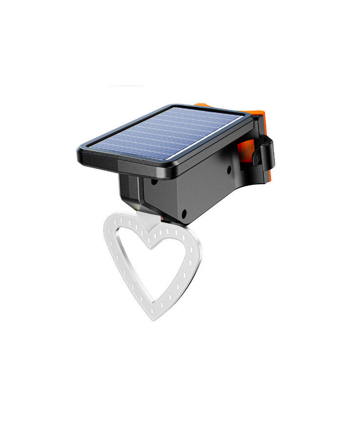 Solarbetriebene LED-Fahrradsicherheitslicht Karnz
