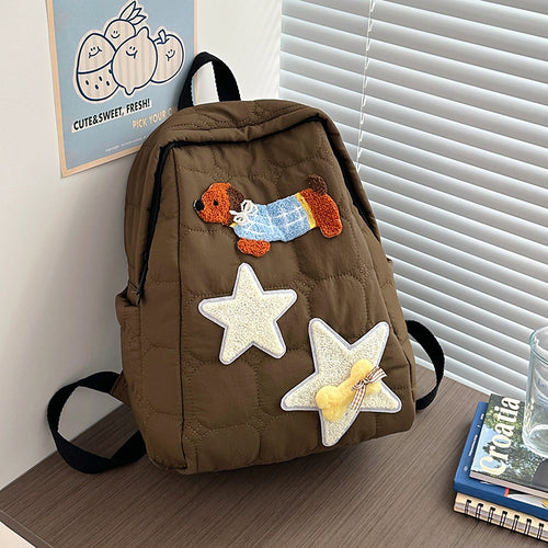 Gepolsterter gemusterter Rucksack