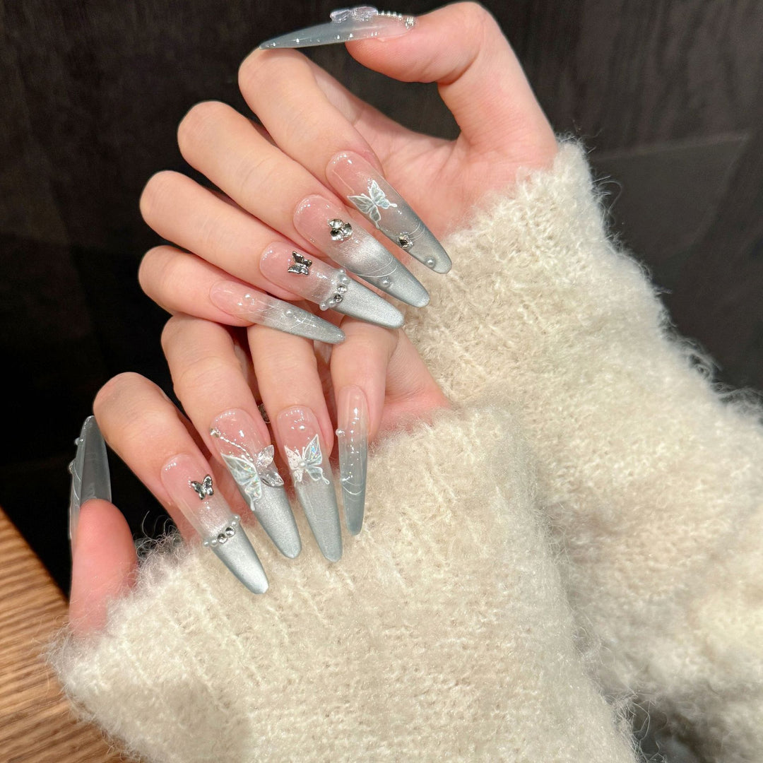 Elegantes Stiletto Press-On Nagelkunst Set  1791773834
