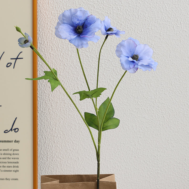 Künstlicher Mohnblumenstrauß Karnz