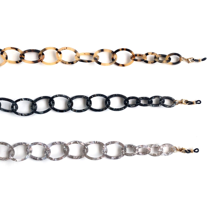 Trendy Übergroße Brillen Kette Karnz