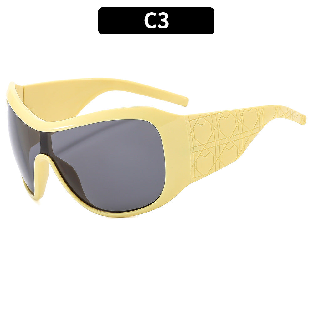 Sportliche Sportliche Wickelsonnenbrille