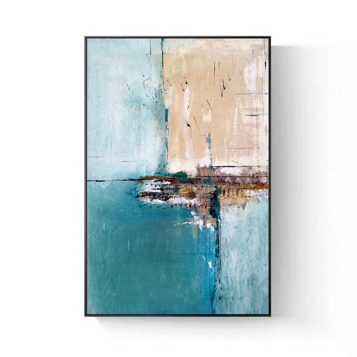 Abstract Texturiertes Wandkunstwerk für das Zuhause