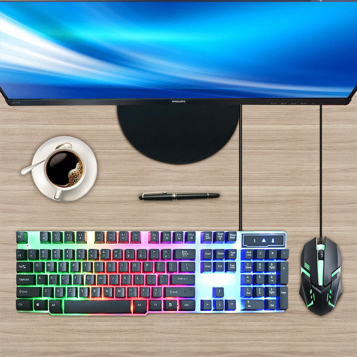 RGB Gaming-Tastatur und Präzisionsmaus-Set Karnz
