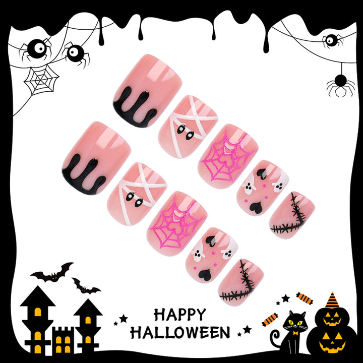 Halloween Kunstnagelset Karnz