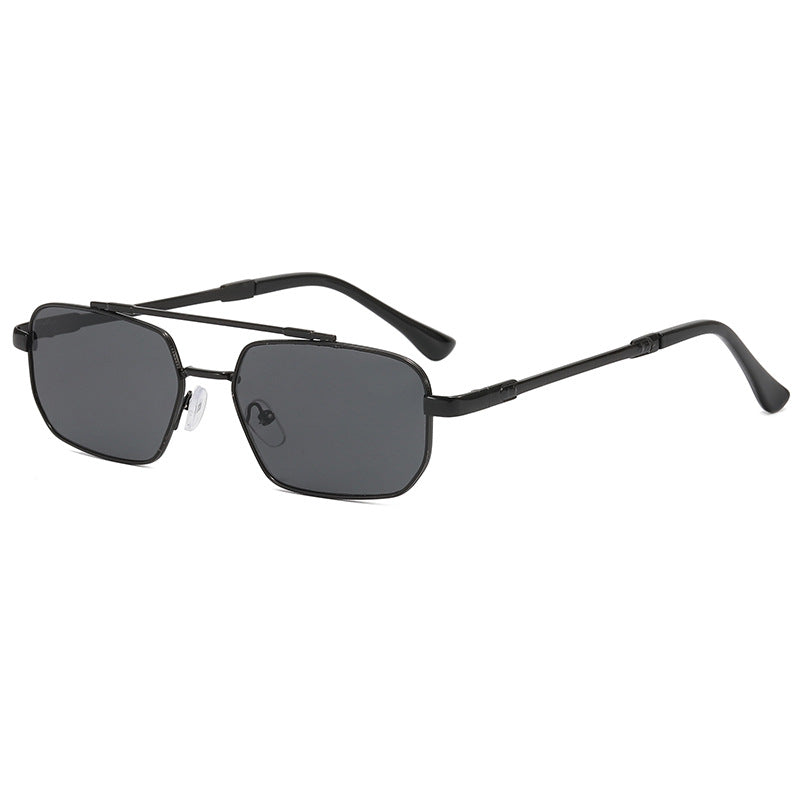 Damen modische geometrische Brille mit leichtem Metallrahmen Karnz