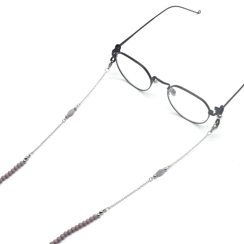 Elegante Perlen-Brillenhalter-Halskette Karnz