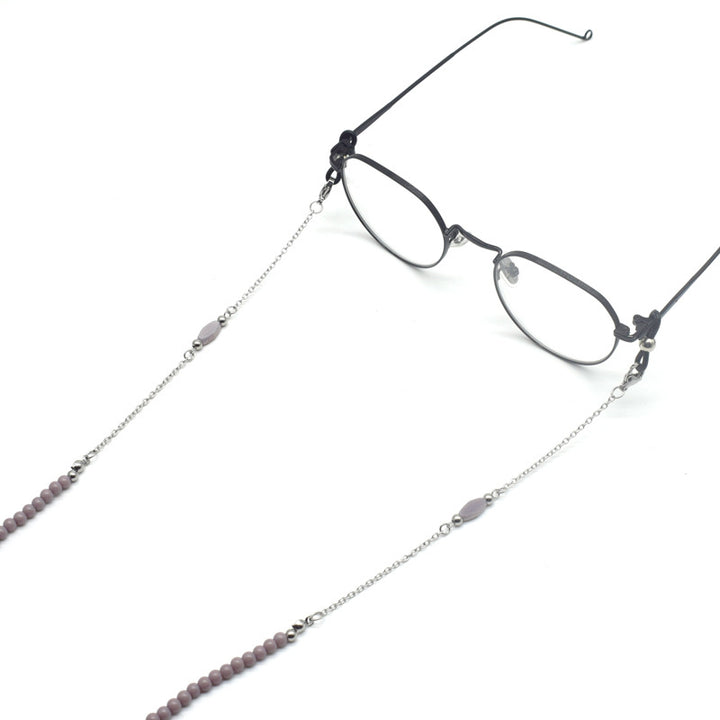 Elegante Perlen-Brillenhalter-Halskette Karnz