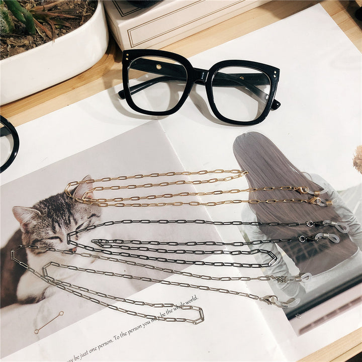 Chic Metall Verbindung Brille Kette Karnz