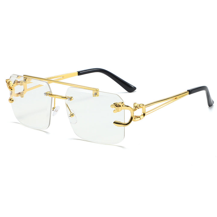 Fette Aussage Geometrische Sonnenbrille