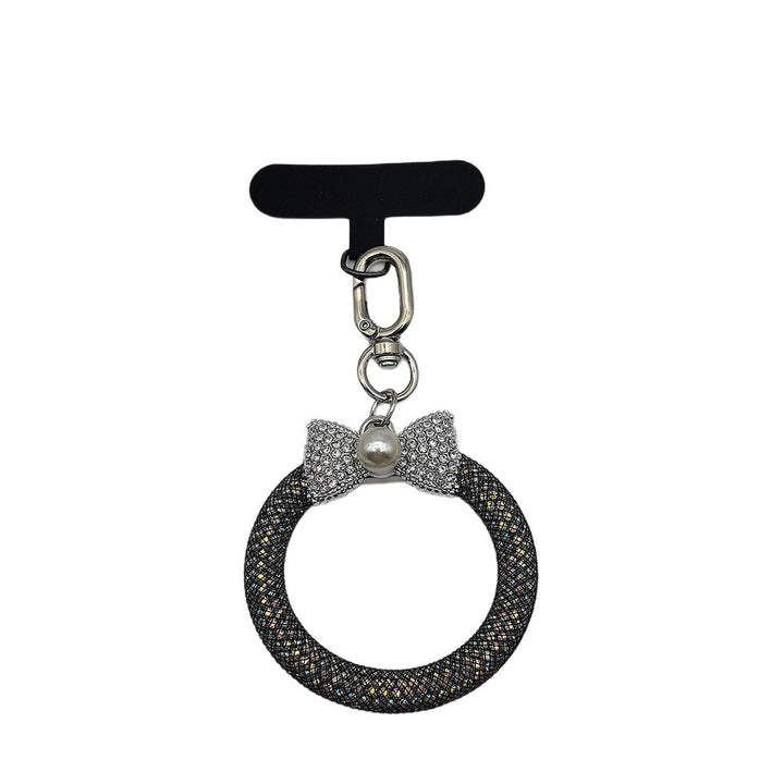 Eleganter Strass Schleife Schlüsselanhänger Karnz