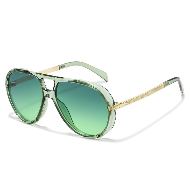 Oversized Fliegerstil Sonnenbrille Karnz
