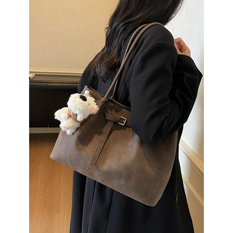 Premium Weiches Leder Tote Bag Karnz