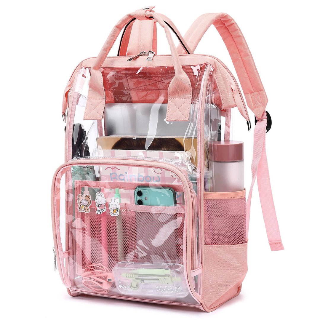 Unisex Transparenter Organizer-Rucksack Karnz
