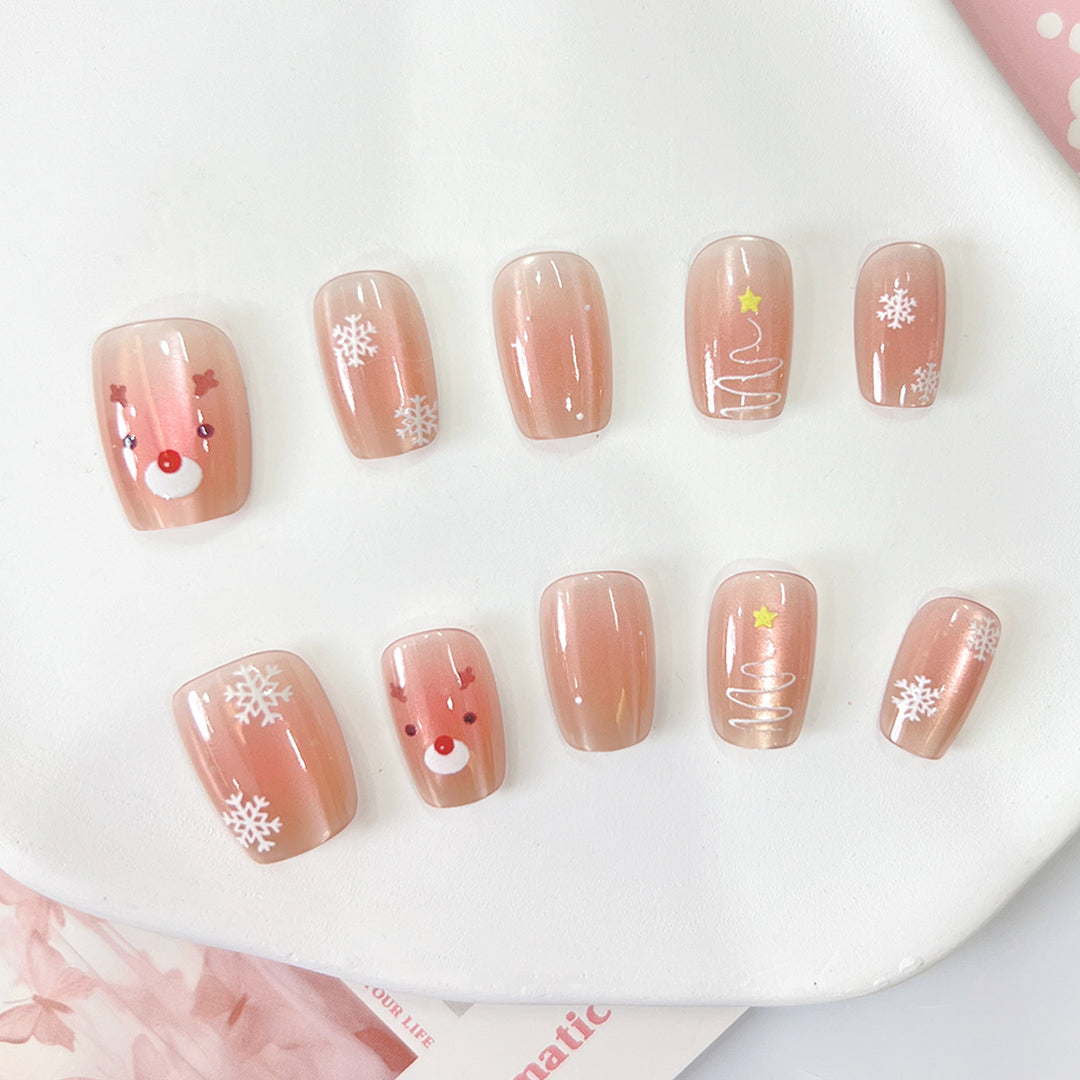 Kreative Weihnachten Kunstnägel Karnz