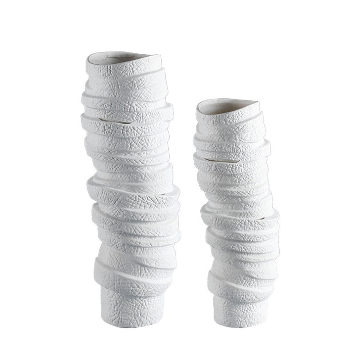 Strukturierte moderne dekorative Vase