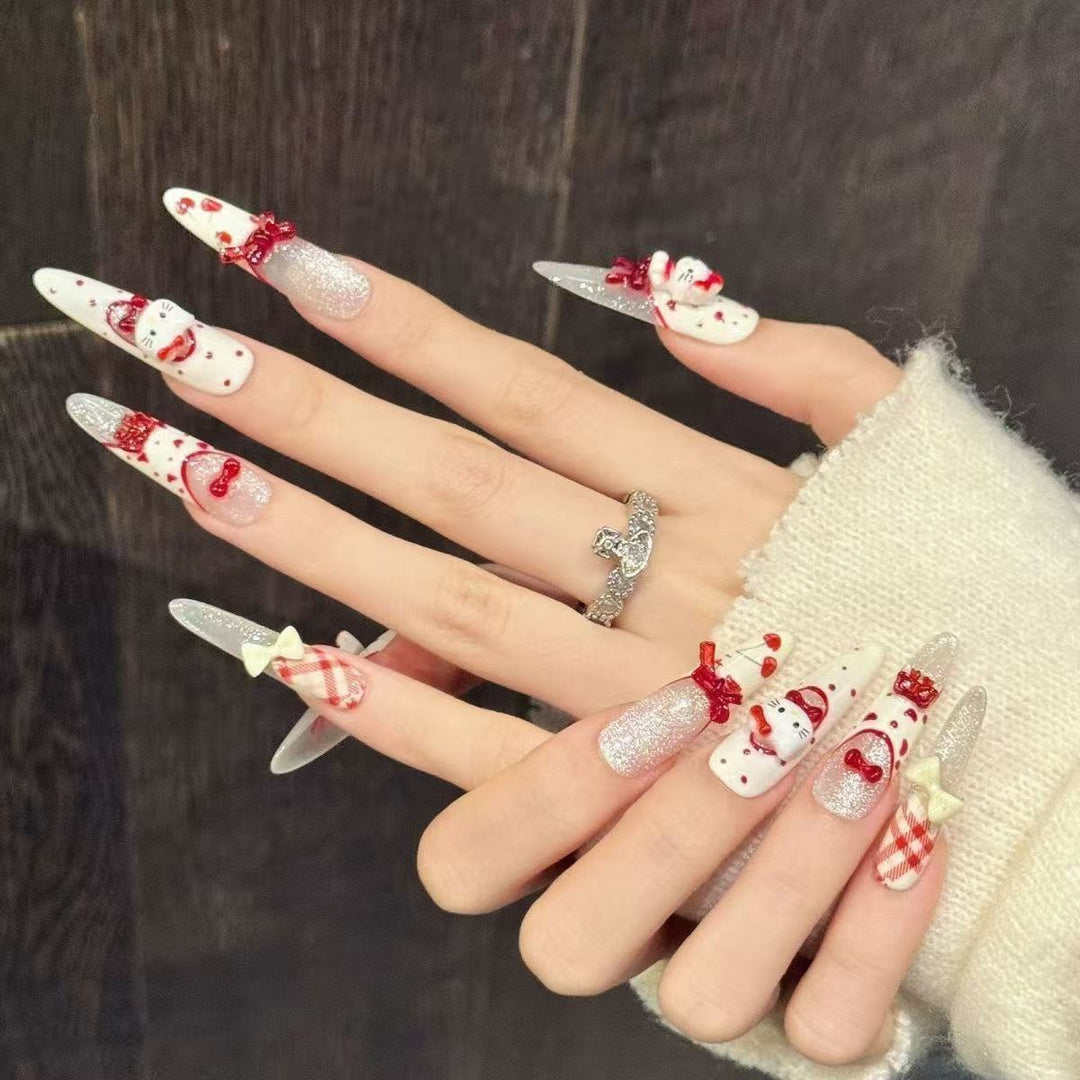 Dekorative Nagelkunst