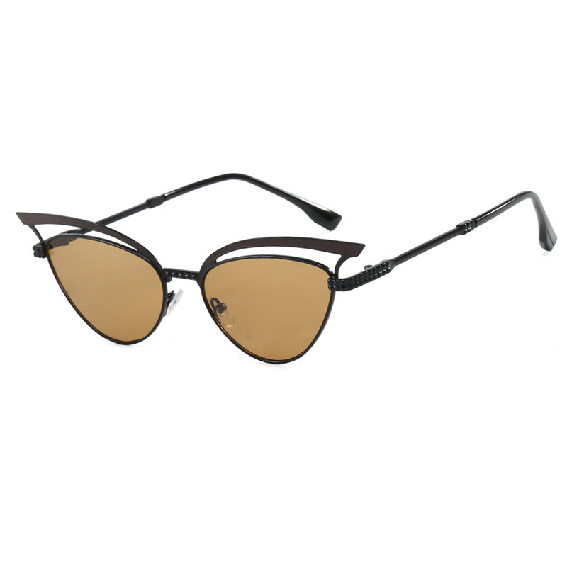Damen Cat-Eye Brille mit filigranem Designelement Karnz