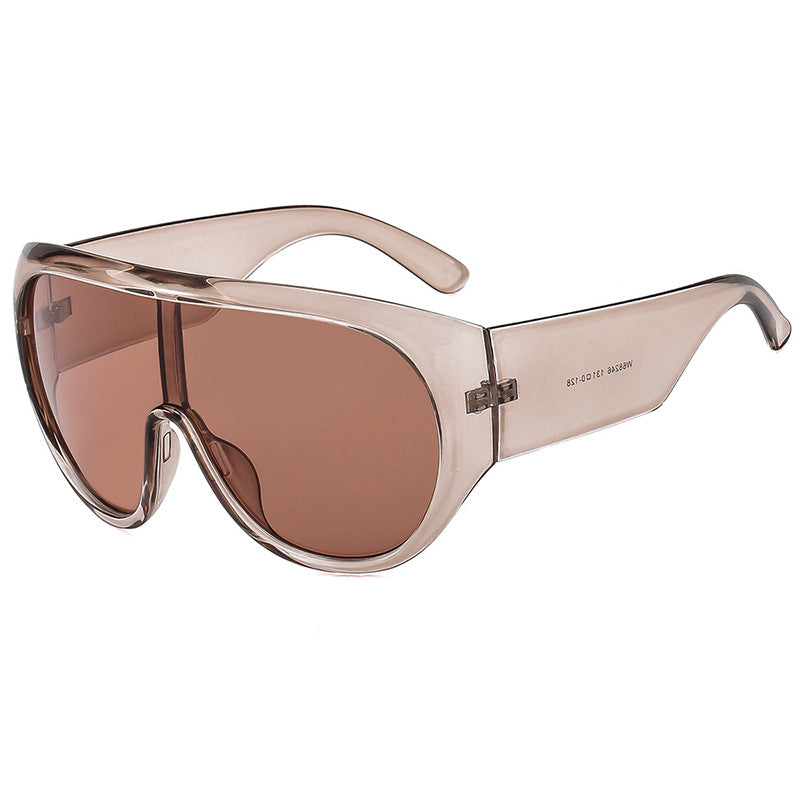 Damen sportliche Sonnenbrille im aerodynamischen Design mit breitem Sichtfeld Karnz