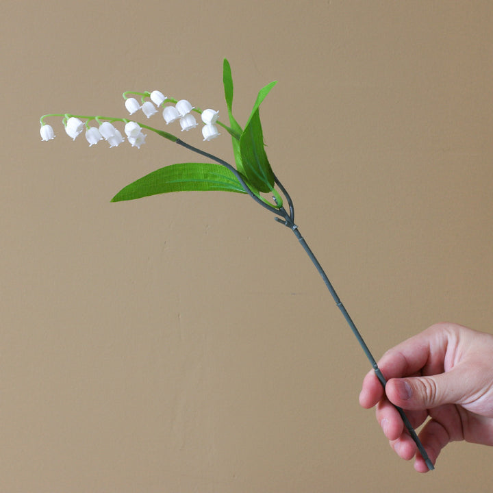 Realistische Maiglöckchen Blumensstem