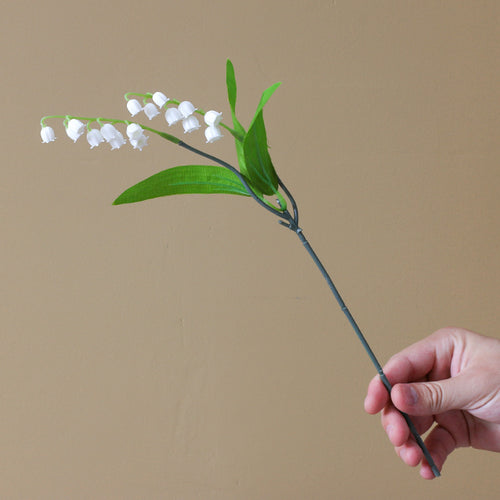 Realistische Maiglöckchen Blumensstem