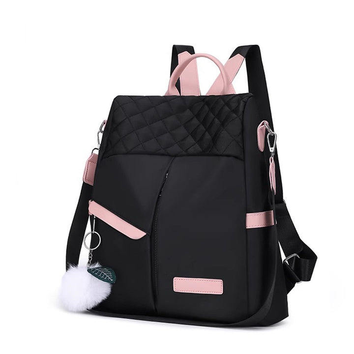 Strukturierter gesteppter Rucksack Karnz