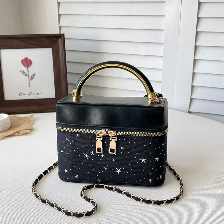 Elegante Sternen-Design-Handtasche