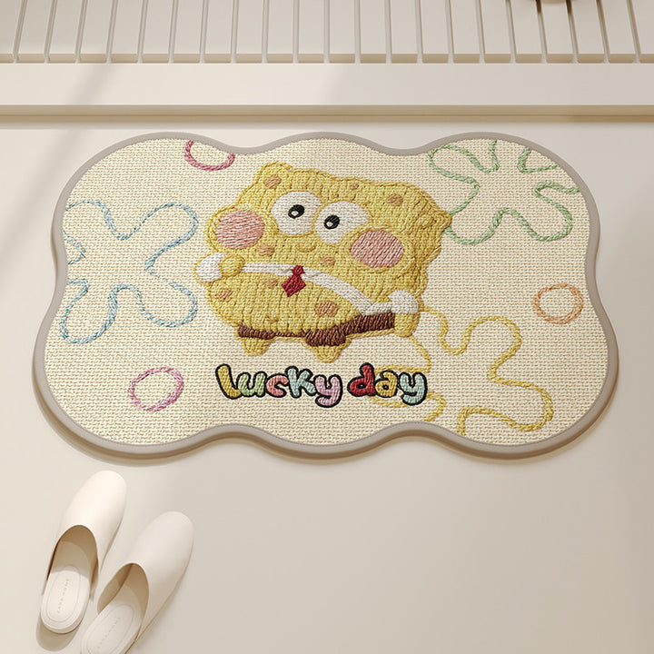 Verspielt cartoon-themed Teppich