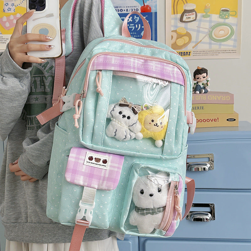 Multi-Funktionale Stepp-Rucksack Karnz