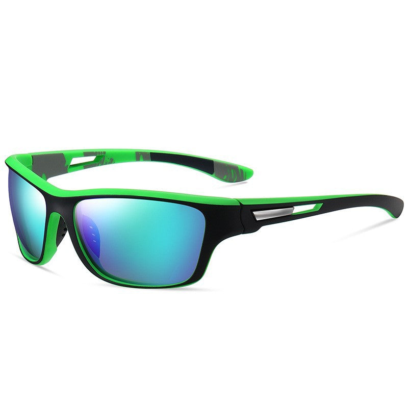 Herren Sportsonnenbrille mit kratzfesten Gläsern und ergonomischem Design Karnz
