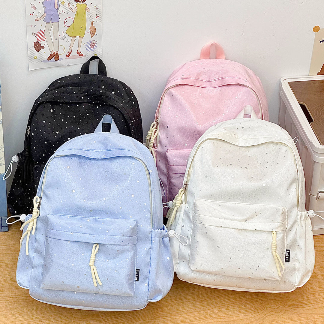 Stylische Multi-Taschen Freizeit-Rucksack mit niedlichen Akzenten Karnz